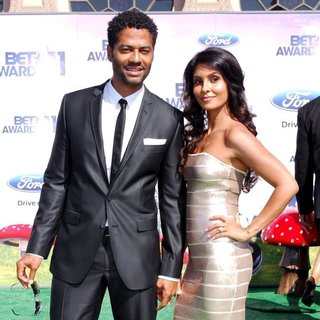 Eric Benet, Manuela Testolini in BET Awards 2011